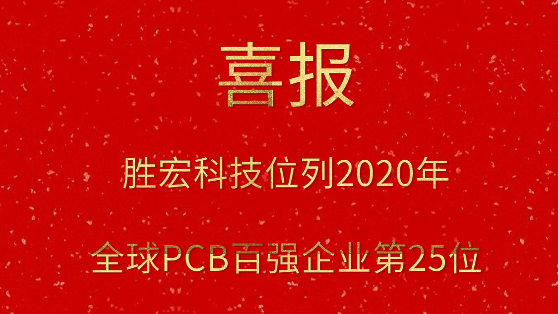 z6com尊龙凯科技位列2020年全球PCB百强企业第25位